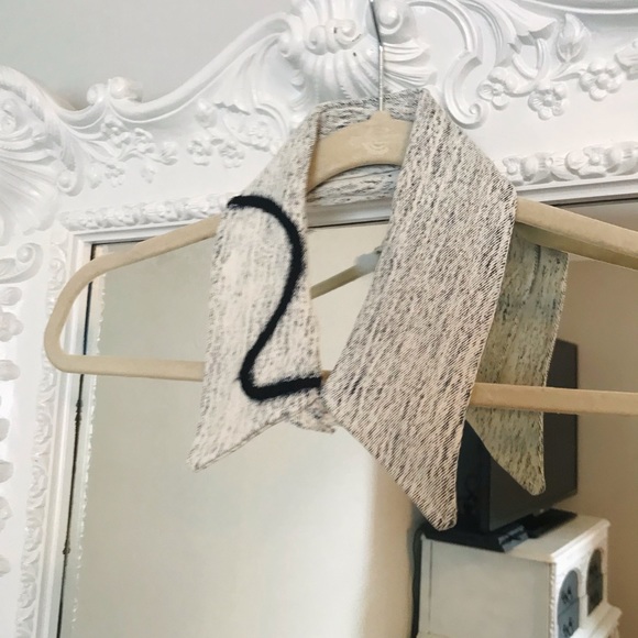 SALE VINTAGE Reconstructed Acid Wash Collar - Picture 1 of 5